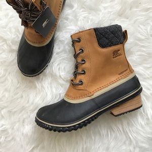 sorel slimpack ii lace duck boot
