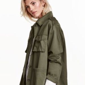New army green light jacket