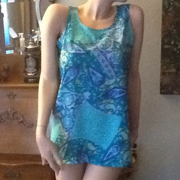 💜Diane Von Fustenberg Tunic Tank💜NWOT