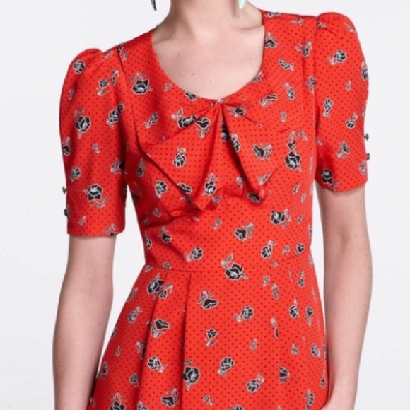 Anthropologie/ Karen Walker Floradot Dress