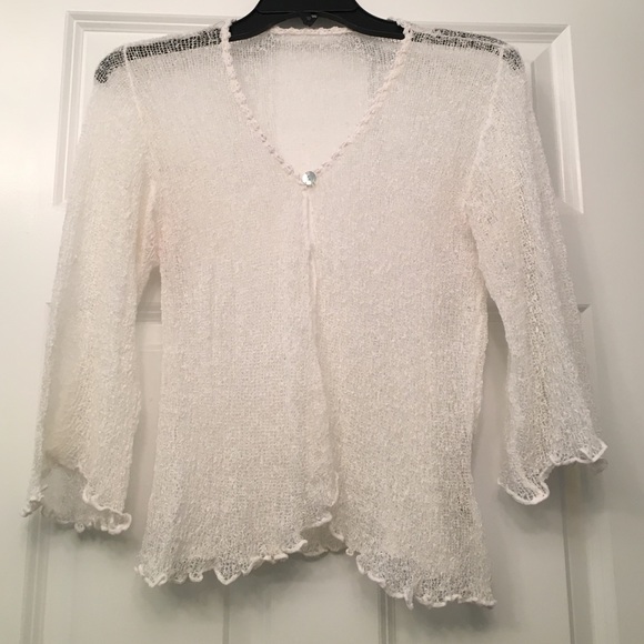 Nomadic Traders light weight white sweater