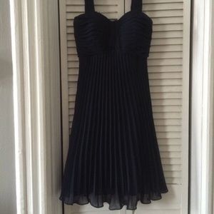 Navy blue dress