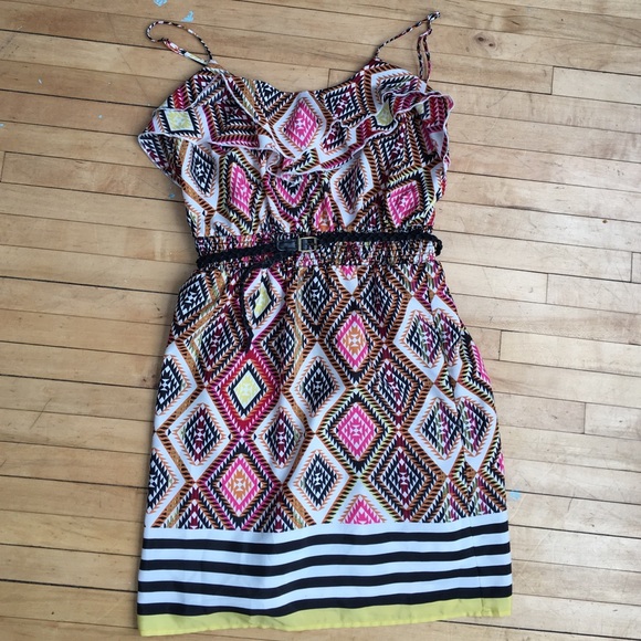 Aztec patterned XS summer dress