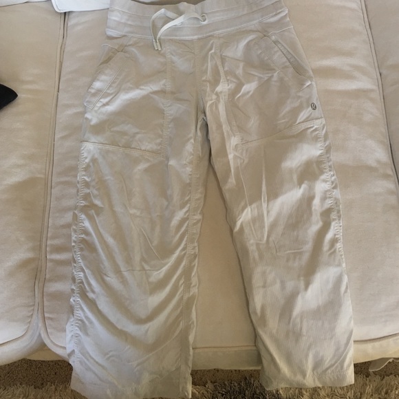 Lululemon Studio crops (lined)