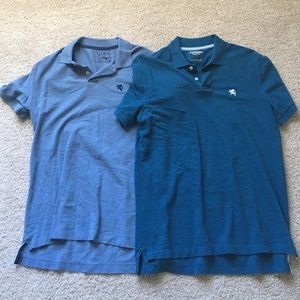 2 Men's Express Polos