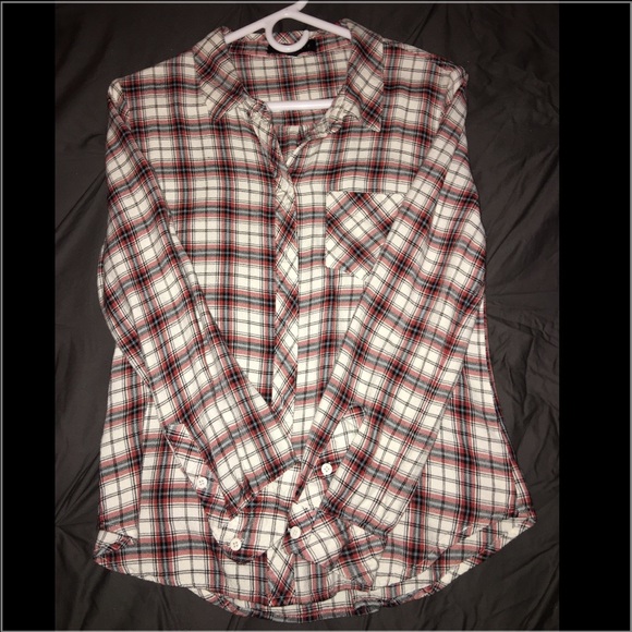 Worn once! Sanctuary boyfriend flannel size Medium - Picture 2 of 3