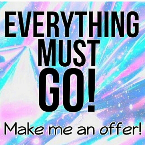 Everything MUST GO🎉🎊