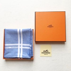 Hermes Paris Handkerchief Pocket Square
