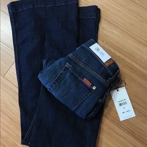 7 for all Mankind Ginger Flare Jeans NWT