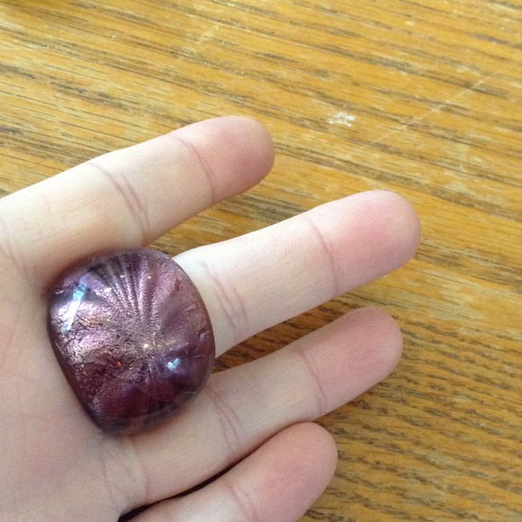 Blown glass ring