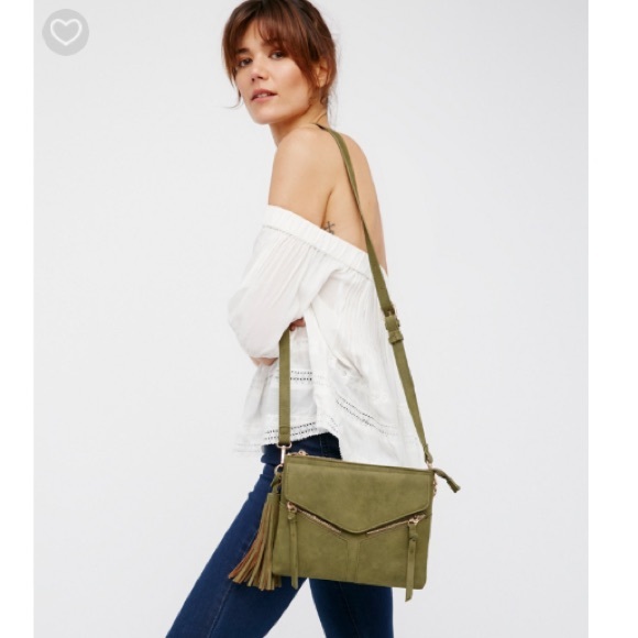 Free People Handbags - BACK IN STOCK Free People Leanna Vegan Crossbody