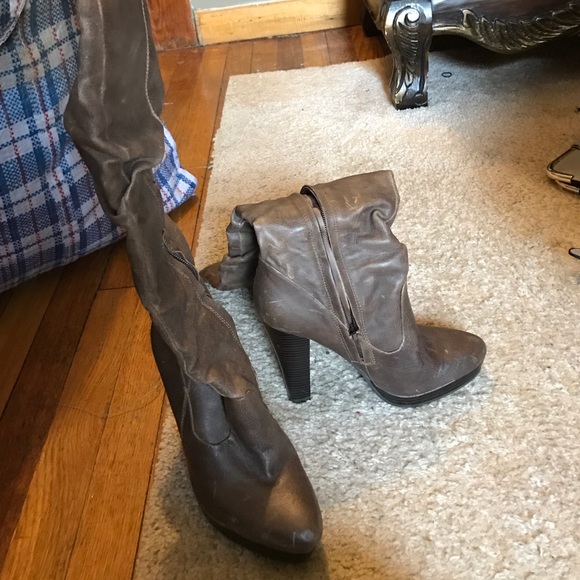 Jessica Simpson Floral Over the Knee Boots Pointed Toe  Jessica Simpson over the knee boots