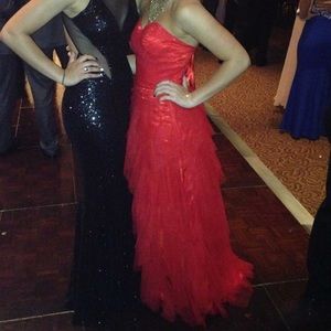 Red prom dress