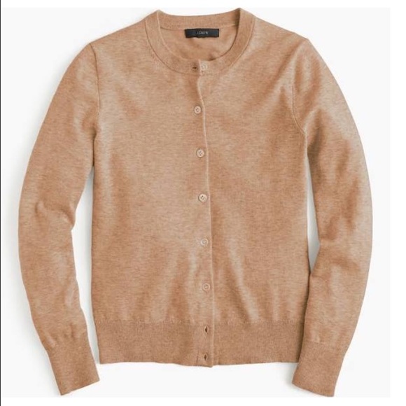 J Crew Beige Cardigan