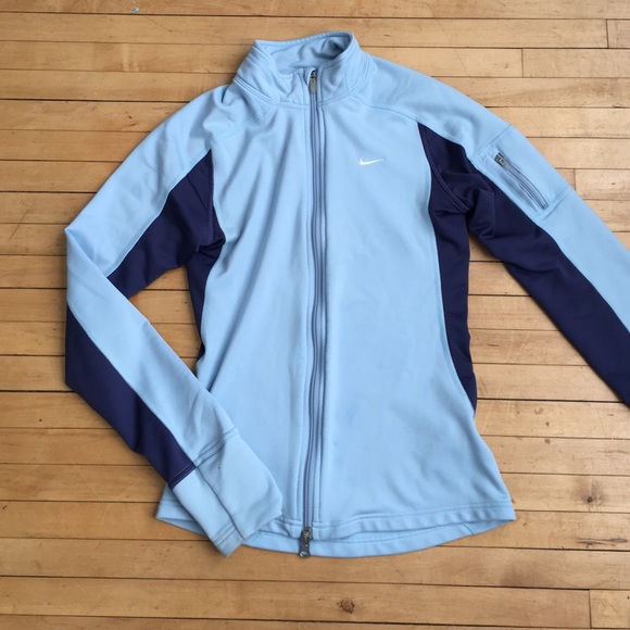 Blue Nike Fit Dry jacket, XS