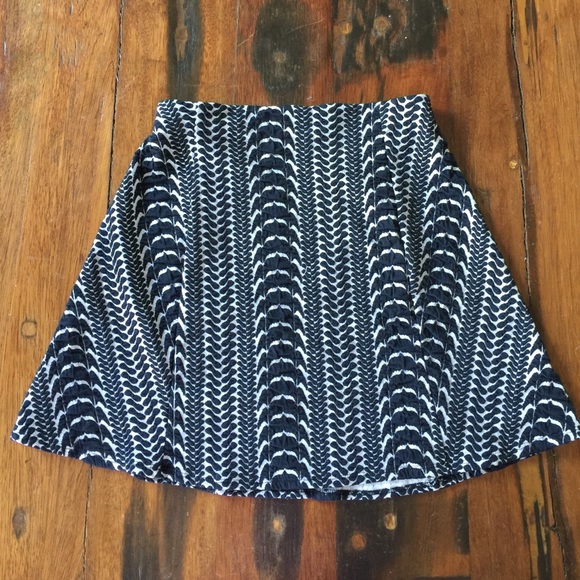 Zara black//white high waisted skirt
