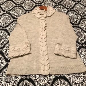 Anthropologie 100% Wool Cardigan