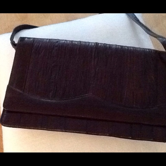 Vintage eel handbag