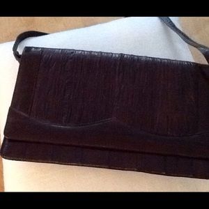 Vintage eel handbag