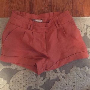 Pumpkin orange dressy shorts