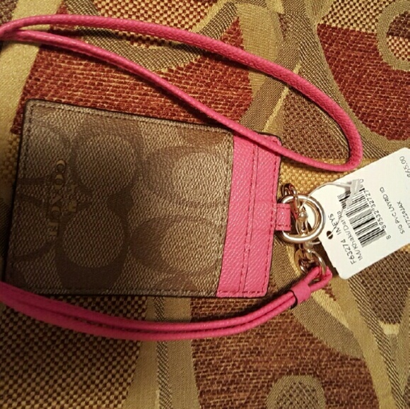 Coach lanyard