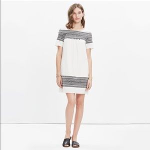 cabana jacquard shift dress