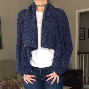 Charlotte Russe Navy Cardigan