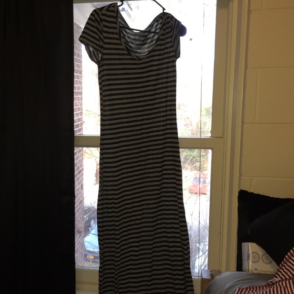 Striped Maxi Dress
