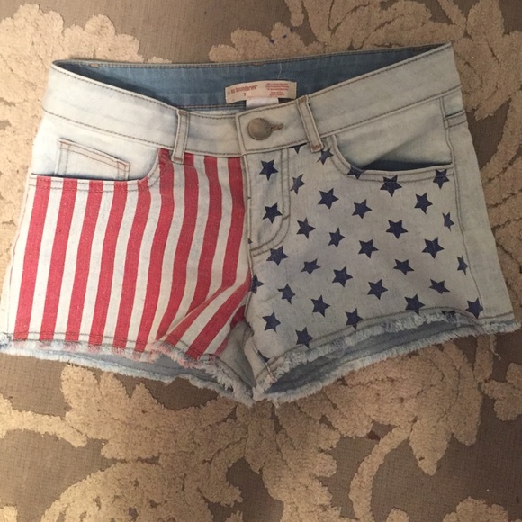 American flag shorts