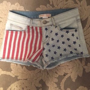 American flag shorts