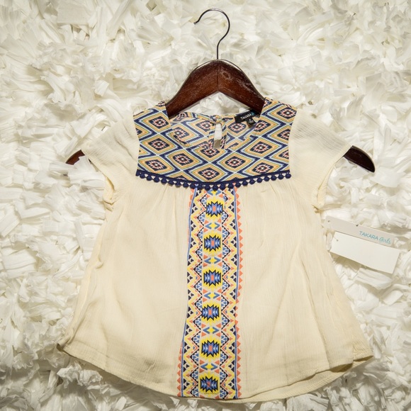 Takara Girls 4 Pioneer Spirit Short Sleeve Shirt