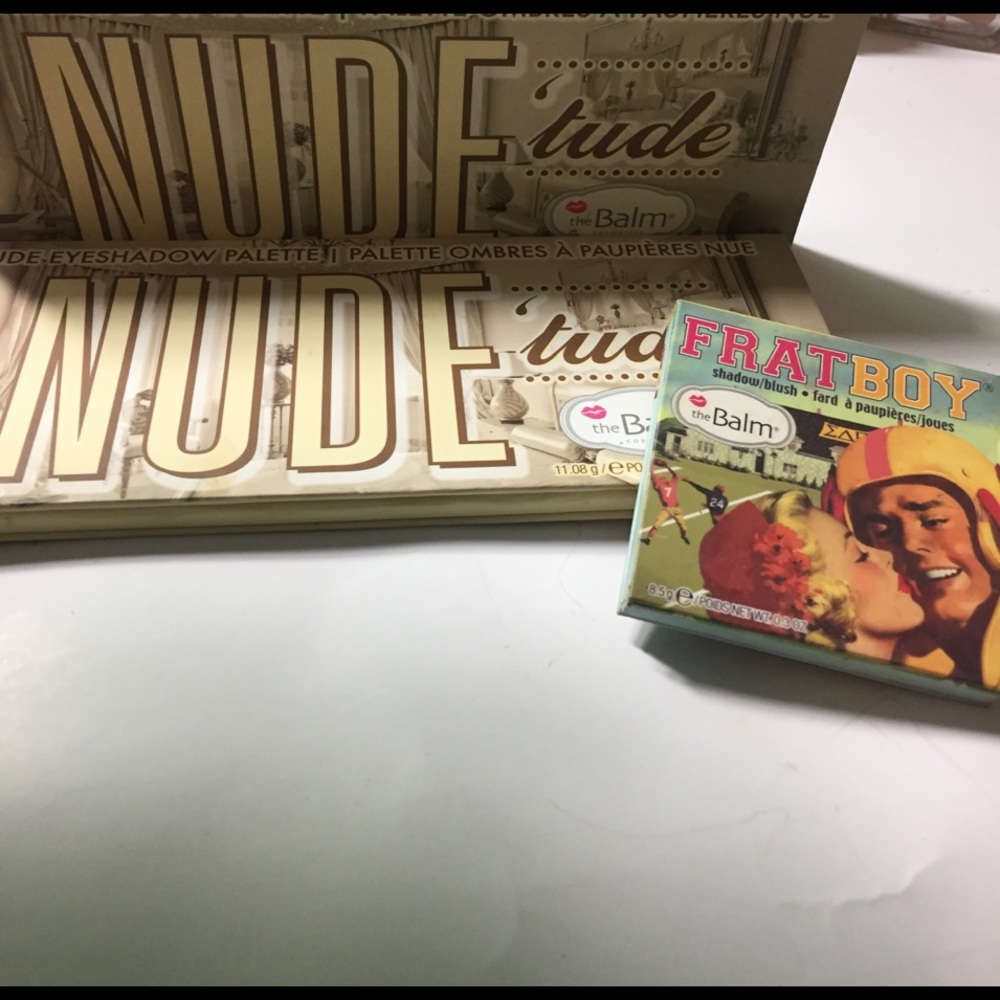 The balm Nude'Tude & Frat Boy