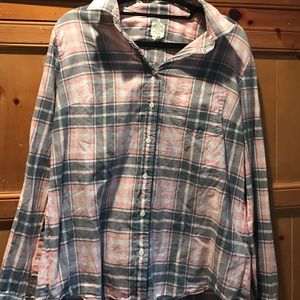JCrew Plaid button down