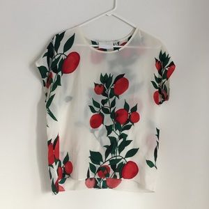 Anthropologie Silk Blouse