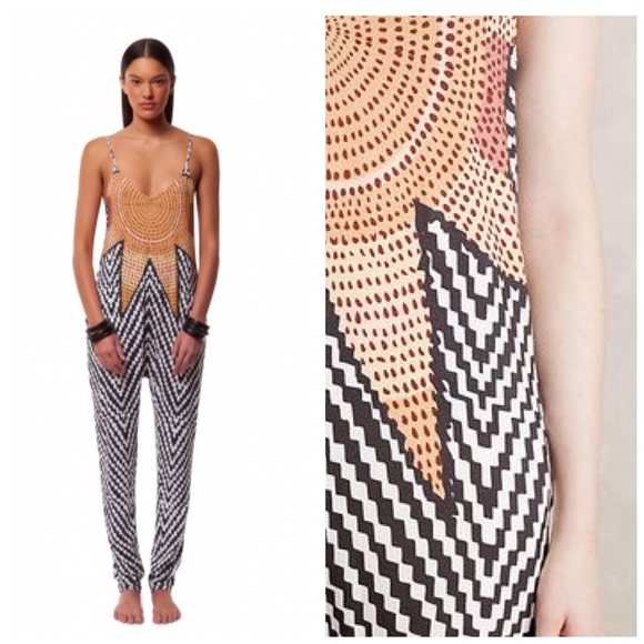 MARA HOFFMAN STARBASKET JUMPSUIT ANTHROPOLOGIE NEW - Picture 2 of 4