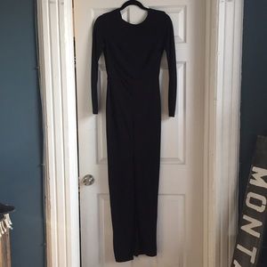 H&M Black Tie Gown WORN TO GOLDEN GLOBES