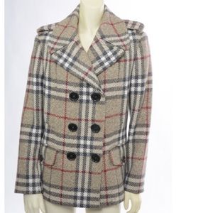 Burberry London "Ampleforth" Wool Coat