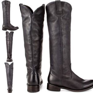 DV by Dolce Vita Lujan Black Leather Boots