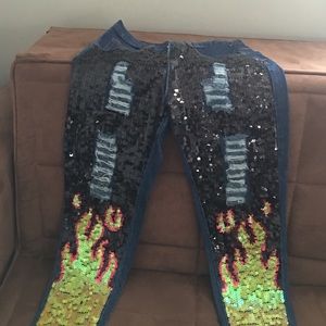 DIY jeans