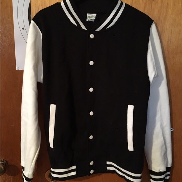 Black and white jacket