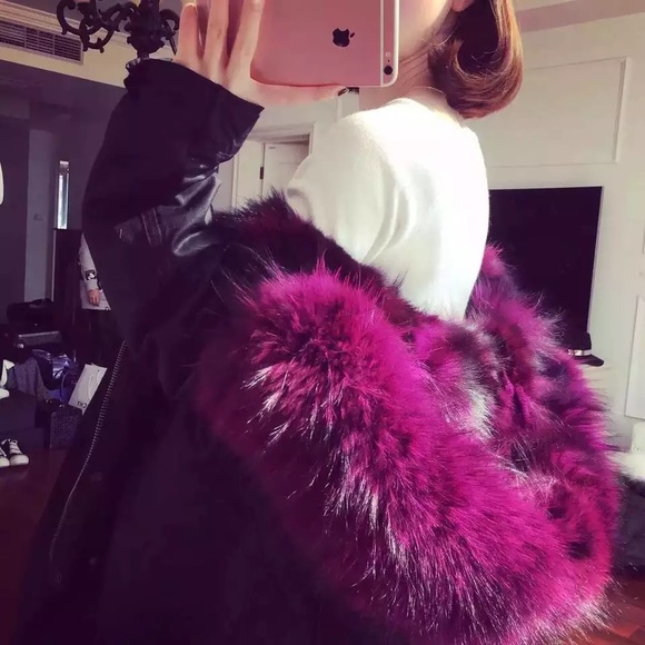 Fox fur winter coat🐩🐏❗️ - Picture 1 of 4