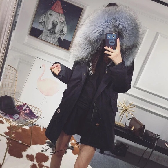 Fox fur winter coat🐩🐏❗️ - Picture 3 of 4