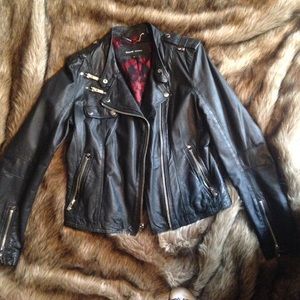 Leather Moto Jacket