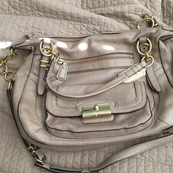 Rare coach lim. ed. Kristin Fawn Elevated satchel