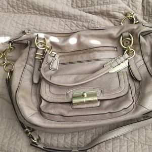 Rare coach lim. ed. Kristin Fawn Elevated satchel