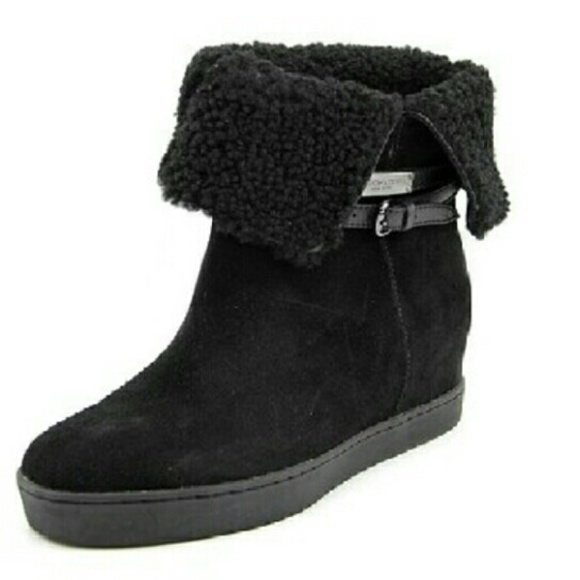 Coach booties size 8
