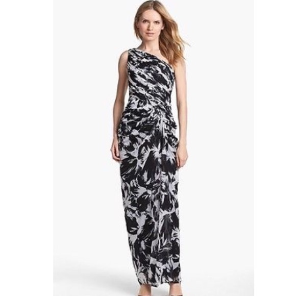 Adrianna Papell chiffon dress