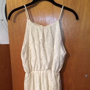 White lacey dress