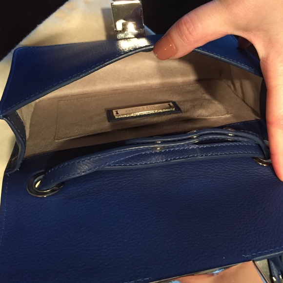 Jimmy Choo rebel mini handbag in cobalt blue - Picture 4 of 4
