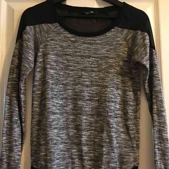 Forever 21 long grey  sleeve